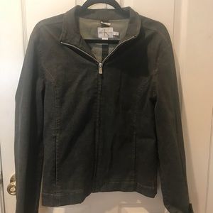 CK gray denim jacket !